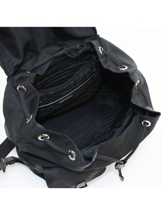 Prada Backpack Nylon Black